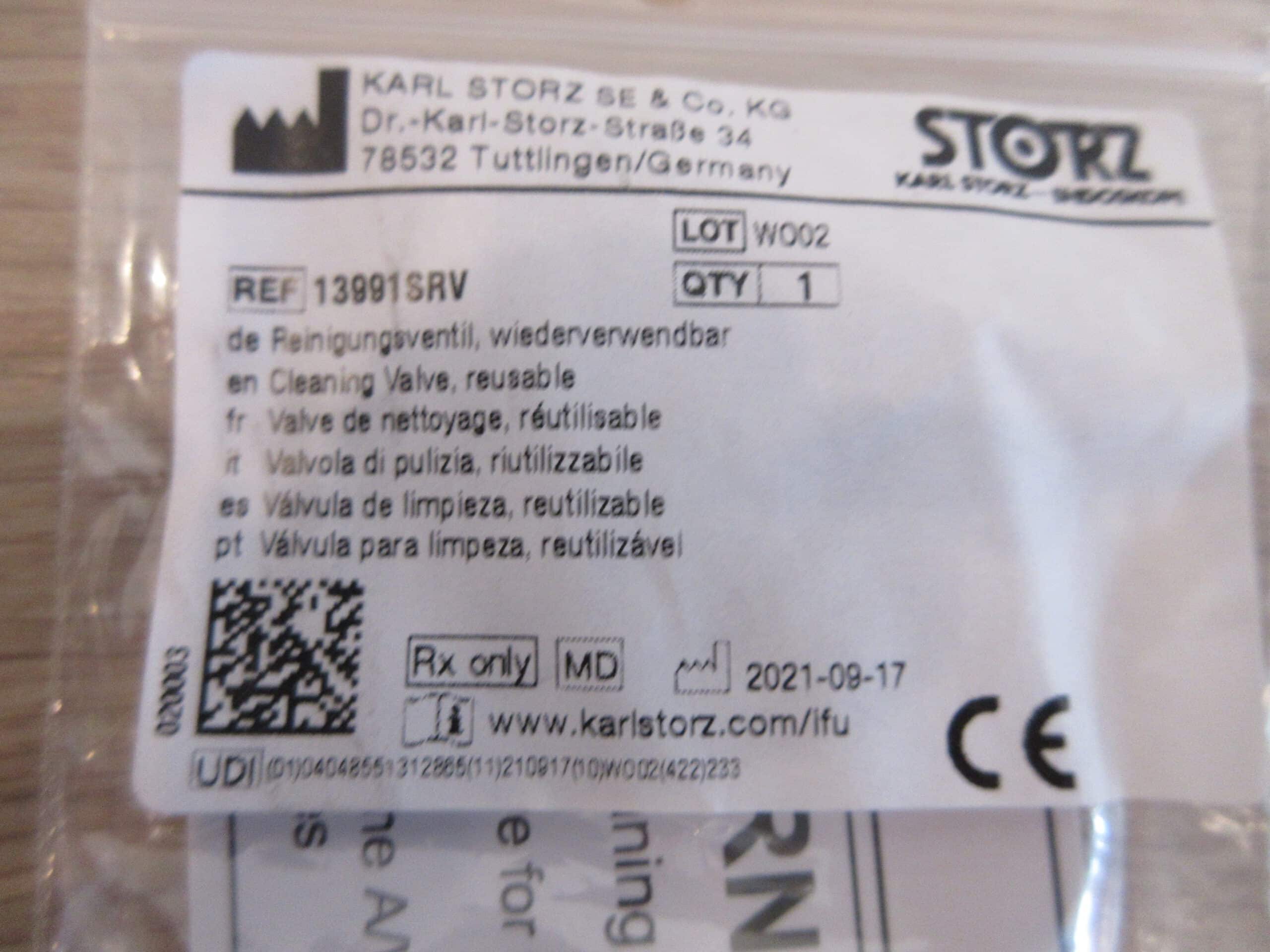 Einmal-Ventile-Set 3er (Absaug-/ Luft-Wasser-/ Biopsie-Ventil) für Ol