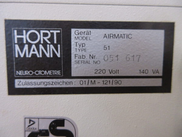 Hortmann Airmatic Luftkaloristat Air Caloric Stimulator – Bild 4