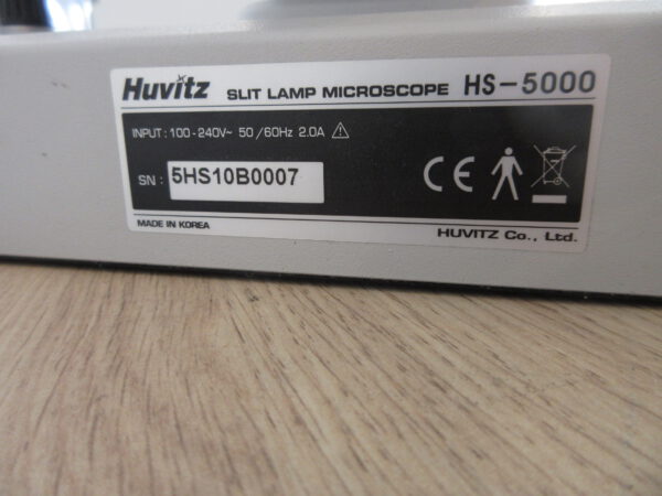 Huvitz HS-5000 Zeiss Spaltlampe Slitlamp – Bild 10