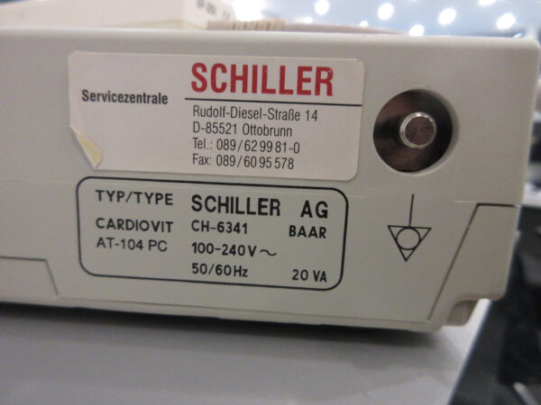 Schiller Cardio-PC Mit AT-104 PC EKG & Spirometer SP-250 – Bild 5