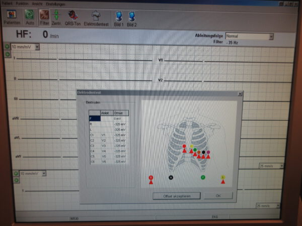 Schiller Cardio-PC Mit AT-104 PC EKG & Spirometer SP-250 – Bild 8