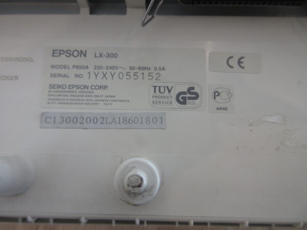 EPSON LX-300 lx 300 Model P850A Nadeldrucker – Bild 7