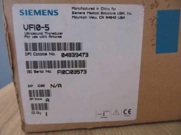 SIEMENS VF10-5 Linear Sonde aus 2014 Ultraschallsonde – Bild 6
