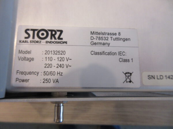 Karl Storz Xenon 100 Modell 20132520 Kaltlichtquelle – Bild 5