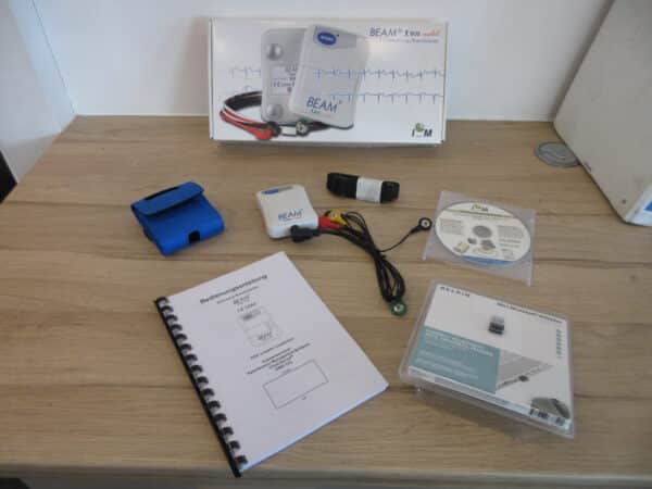Beam 2-Kanal Langzeit EKG-Rekorder Loop- Eventrekorder – Bild 1