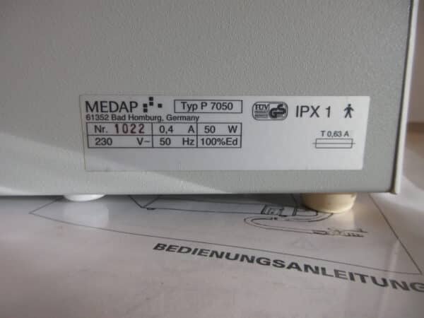 Medap P7050 Sekretsauger Vakuumpumpe – Bild 5