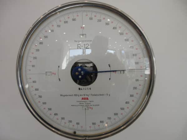 ADE Neigungswaage R-12 Säuglingswaage Edelstahl – Bild 2