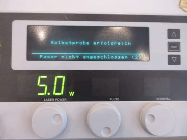 Diomed 15 Laser 9 Watt gepulst / ungepulst – Bild 3