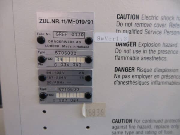 Draeger PM8014 Überwachungsmonitor – Bild 5