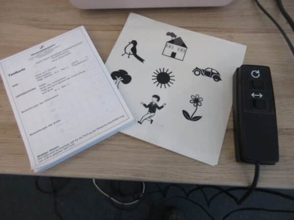 Essilor Scolatest Sehtest 2-seitig Buchstaben & Bilder – Bild 5