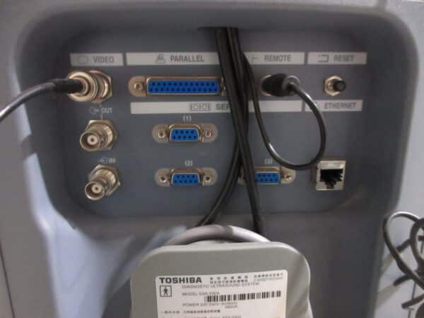 Toshiba famio 8 Ultraschallgerät mit 2 Sonden und Drucker – Bild 8