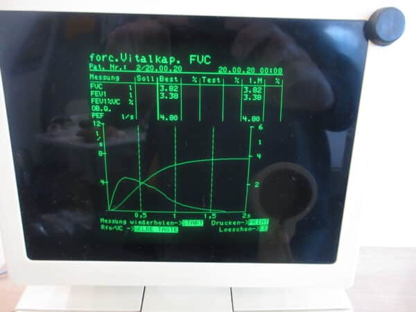 custo med custo vit Lufu Spirometer Lungenfunktionstester – Bild 4