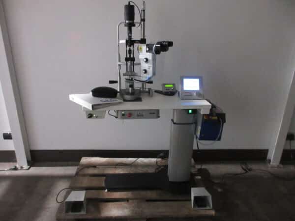 FOX A.R.C. Nd YAG Laser Q-Las & Classic G mit Haag-Streit BQ900 Spaltlampe