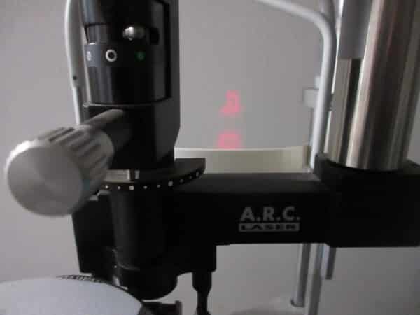 FOX A.R.C. Nd YAG Laser Q-Las & Classic G mit Haag-Streit BQ900 Spaltlampe – Bild 2
