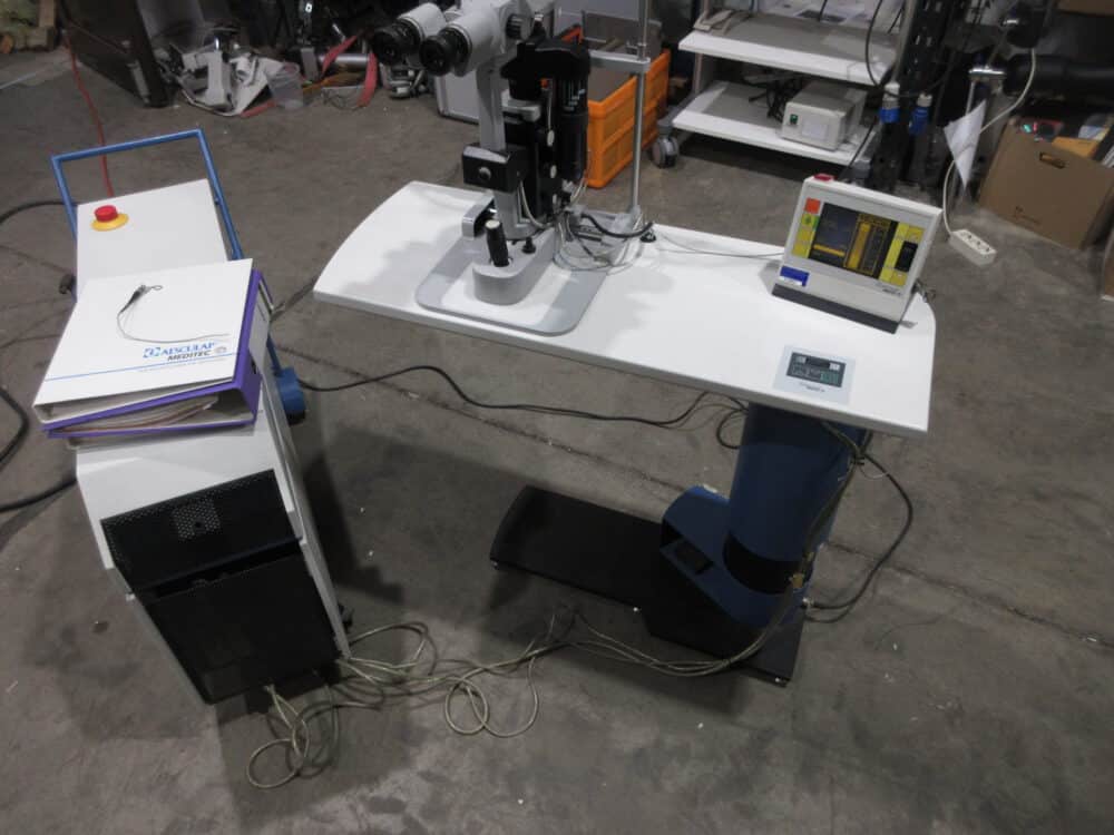 Aesculap Meditec ARGUS Laser mit Zeiss SL30 Spaltlampe 001