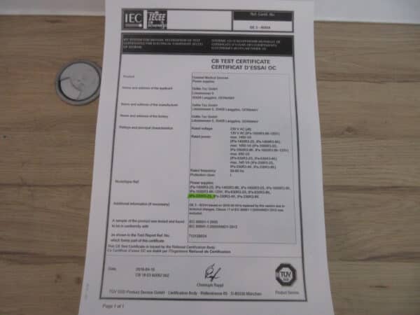 DeMeTec Trenntrafo Insulated Power Supply Typ IPs-330R3-2S – Bild 2