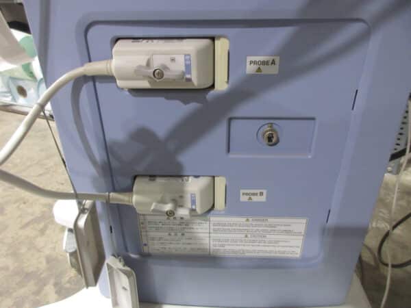 Fukuda Denshi UF-550 XTD Ultraschallgerät mit 2 Sonden und Drucker – Bild 11