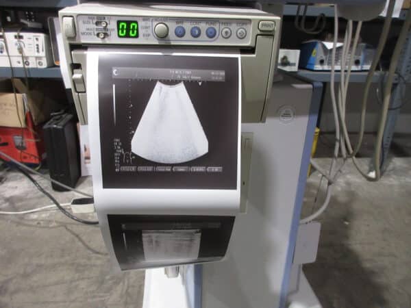Fukuda Denshi UF-550 XTD Ultraschallgerät mit 2 Sonden und Drucker – Bild 8