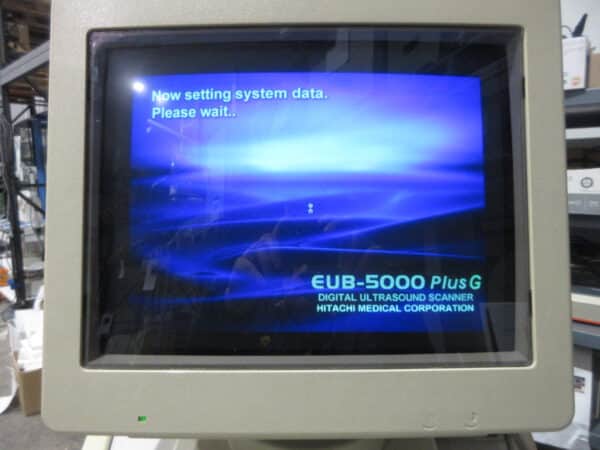 Hitachi EUB-5000 Plus G mit 3 Sonden und Drucker – Bild 2