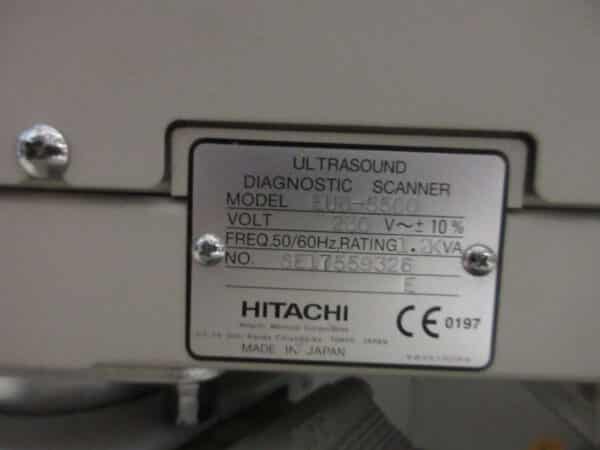 Hitachi EUB-5000 Plus G mit 3 Sonden und Drucker – Bild 14