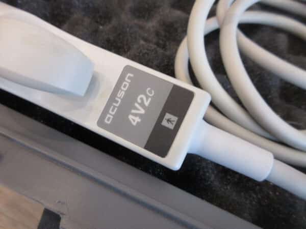 Siemens Acuson Ultraschallsonde L7 needle guide & 4V2c – Bild 2