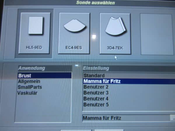SonoAce 8000 Live Prime mit 3 Sonden und Printer – Bild 15