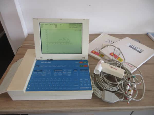 Schiller Cardiovit AT-10 12 Kanal-EKG mit Spirometer SP-150 – Bild 2