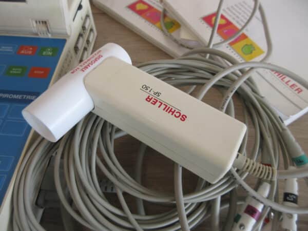 Schiller Cardiovit AT-10 12 Kanal-EKG mit Spirometer SP-150 – Bild 5