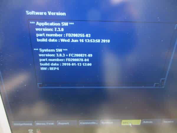 GE Vingmed Vivid 7 Dimension 2 Sonden & Printer – Bild 11