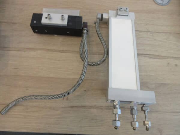 AGA Gas Durchflussmess Modul Flowmeter Twin O2 & N2O für Narkosegerät – Bild 5