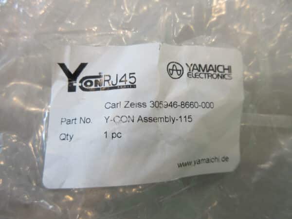 Yamaichi Carl Zeiss 305946-8660-000 Ethernet cable 10m grün 2x RJ45 Y-CON – Bild 2