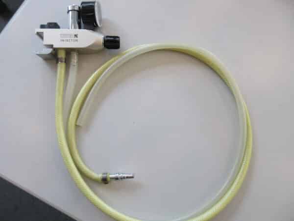 Heyer Injector für Narkosegerät