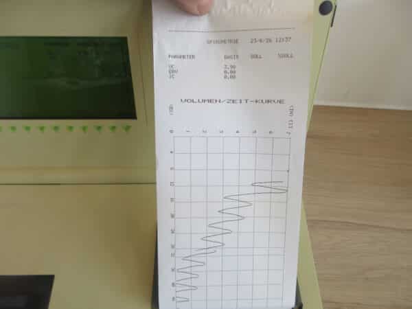 Jäger Flowscreen Spirometer Lufu – Bild 3