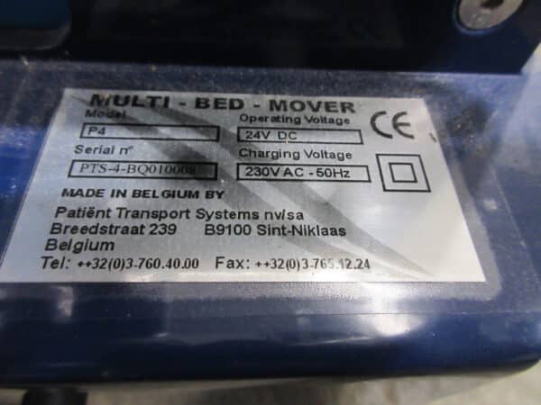 PTS P4 Multi Bed Mover Hospital Bed Mover für Krankenhausbetten – Bild 9