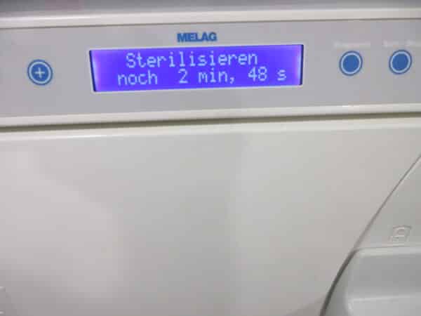 Melag Vacuklav 24B+ Baujahr 2016 1.473 Chargen mit MELAdem 40 – Bild 9