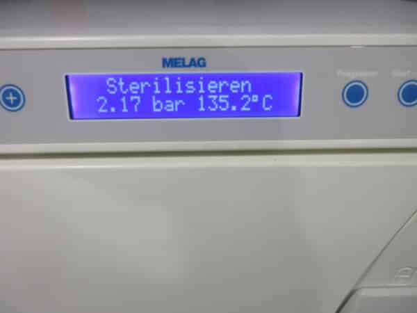 Melag Vacuklav 24B+ Baujahr 2016 1.473 Chargen mit MELAdem 40 – Bild 10