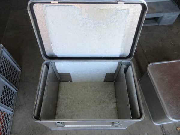 12x Alubehälter Alu Box Transportbox Labor – Bild 5