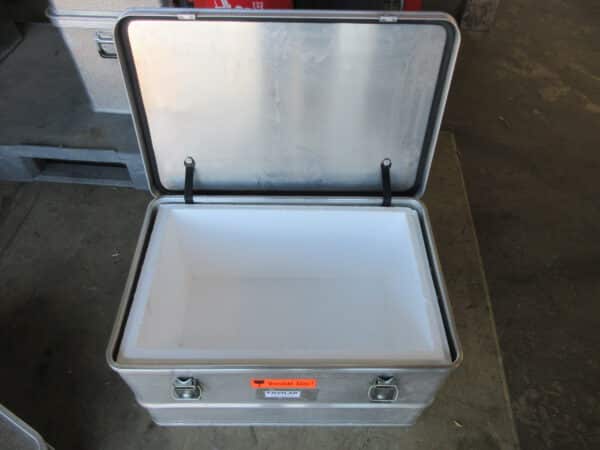 12x Alubehälter Alu Box Transportbox Labor – Bild 6