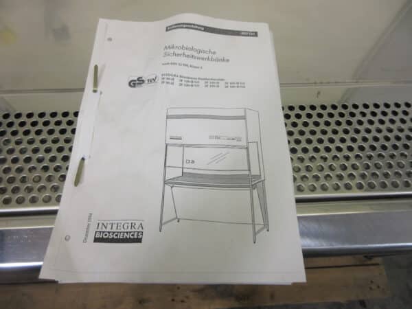 INTEGRA 2F 120-II GS mikrobiologische Sicherheitswerkbank – Bild 6