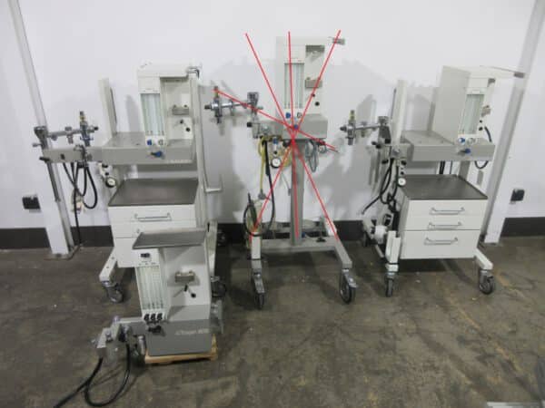 Dräger Sulla 808V - Draeger Trajan 808 3x auf Lager