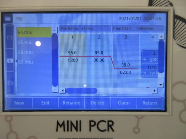 Mini PCR mp-32+ mini gradient thermal cycler – Bild 5